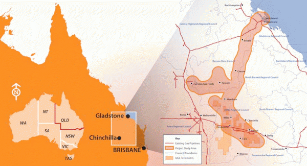 Motorola system TETRA dla projektu LNG Queensland Gas Corporation