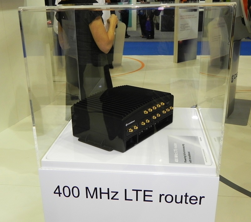 Pierwsze prototypu urządzeń LTE Cassidian dedykowane dla użytkowników służb bezpieczeństwa publicznego były prezentowane podczas TETRA World Congress 2011 w Bydapeszcie