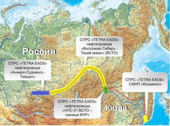 T-helper-cassidian-Transneft-mapa-rurociagu-small.jpig