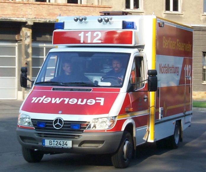 Ambulans Berlińskiej Straży Pożarnej