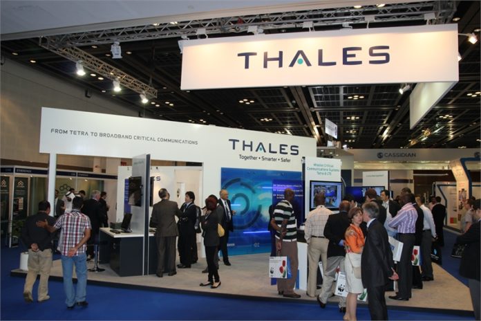 Stoisko firmy Thales na TWC 2012