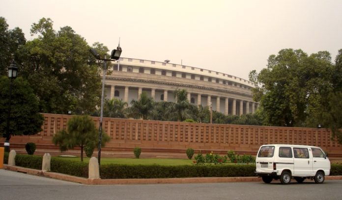Indyjski parlament w New Delhi